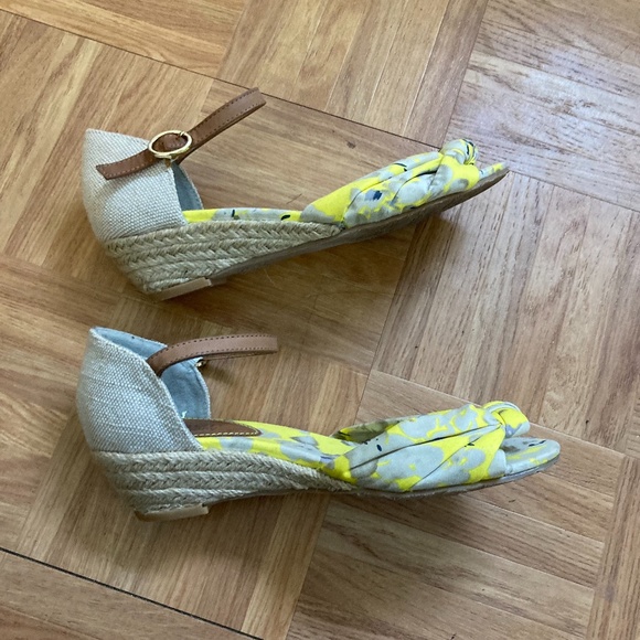 Limon Company Turkish Yellow Floral Espadrilles Shoes 36 - Picture 4 of 10